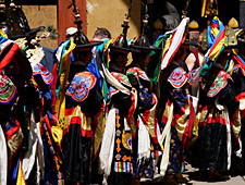 Thimphu Tshechu festival in de Tashichhoe-dzong