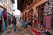 Typisch straatbeeld in Nepal
