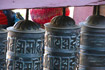 Typische gebedsrollen uit het Himalaya gebied