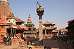 Het mooie Durbar Square te Patan