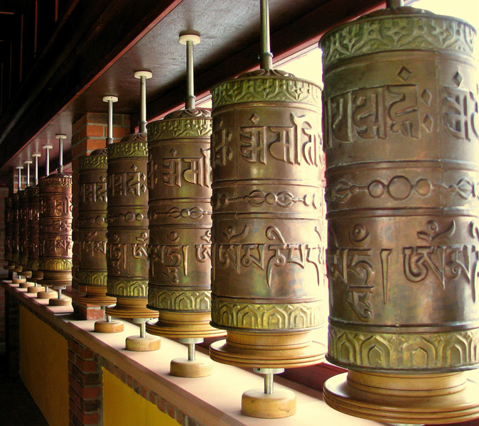 Tibetaanse gebedsrollen